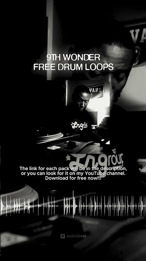 FREE 9th Wonder Boom Bap Drum Loops | Soulful Hip Hop Drums #shorts