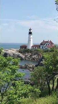 Portland Head Light is a historic lighthouse in Cape Elizabeth