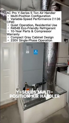 Irvine HVAC Upgrade | AC Pro Y-Series 5 Ton Heat Pump Installation