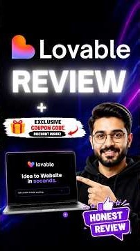 Lovable AI Review - HIDDEN Discount Coupon Inside