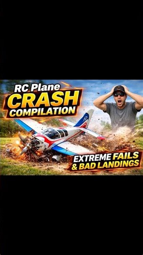 RC Plane Crash Compilation – Extreme Fails & Bad Landings