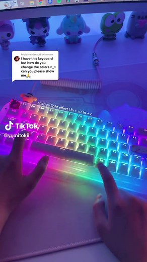 How to Change Color on E-Yooso Z11 Keyboard - Easy Tutorial