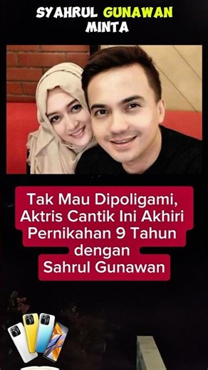 This Beautiful Actress Refused Polygamy and Ended Her 9-Year Marriage to Sahrul Gunawan