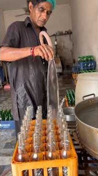 Amazing Lemon Soda Bottling Process | How Bottles Are Filled