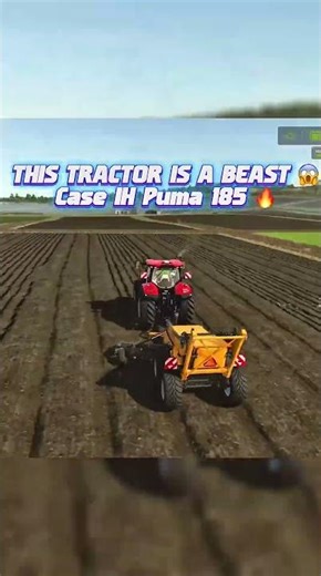Stone Picking with the NEW Case IH Puma 185 🚜🪨 | FS25 #farmingsimulator25