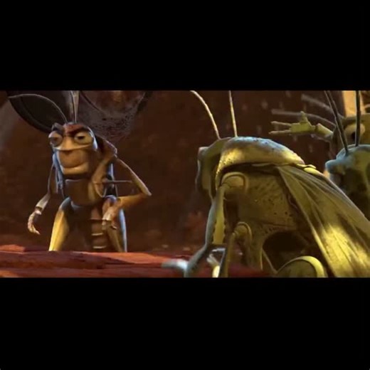 TheCartoonCafe on Instagram: "In the film "A Bug’s Life," the villain Hopper gives a key speech after the ant Flik stands up to him. When the other grasshoppers want to leave Ant Island, Hopper gathers them and warns that if even one ant defies them, the rest might follow. He declares, “Those puny little ants outnumber us a hundred to one. And if they ever figure that out, there goes our way of life!” This scene shows Hopper is not just after food—he is a manipulative ruler who uses fear to cont