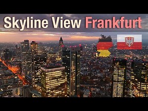 Frankfurt Skyline View 4K, Visit Germany