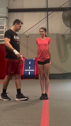 Toss cupie with Avery…. . #cheer #viral #stunting #cheerleading #lesson | Johnpodsednik