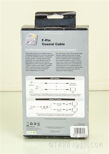 Monster Cable F-Pin Coaxial Cable
