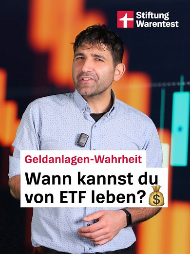 Viele träumen von finanzieller Freiheit durch ETFs 📈. Aber wie viel musst du wirklich sparen? 💰🤔 Video enthält unter anderem lizenziertes Material von Adobe Stock. #stiftungwarentest #fyp #ETF #Geldanlage #Finanztipps