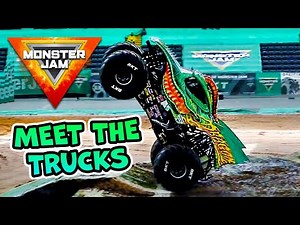 Meet The Monster Trucks: Dragon, Zombie, Monster Mutt & MORE