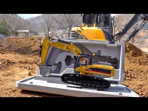 Unboxing Excavator Truck, Construction Vehicles Car Toy Play