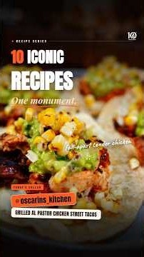 10 Years, 10 Recipes: Grilled Al Pastor Chicken Tacos | Monument Grills #recipe #shorts