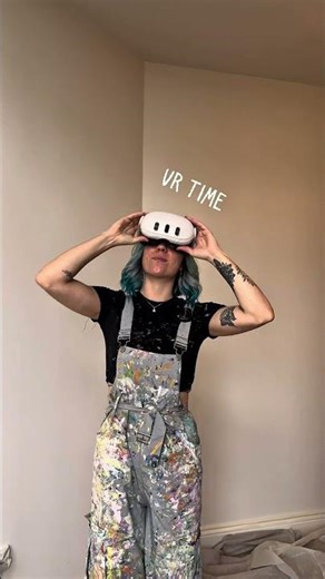 Using a VR headset to paint my murals