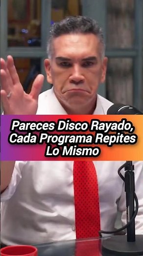 You sound like a broken record, you repeat the same thing every show