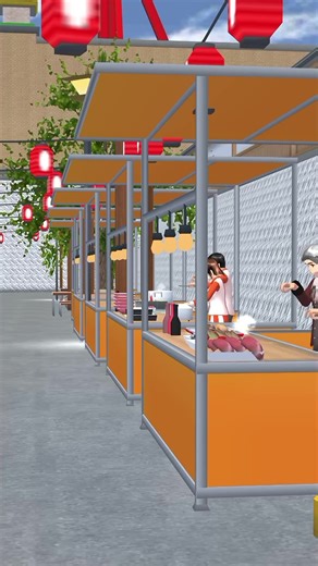 Review Pasar di Sakura School Simulator
