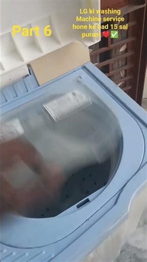 LG ki washing Machine service hone ke bad 15 sal purani ❤️✅