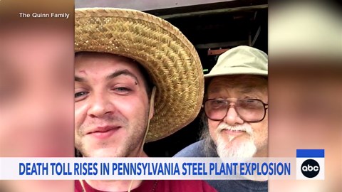 Deadly steel mill explosion in Pennsylvania