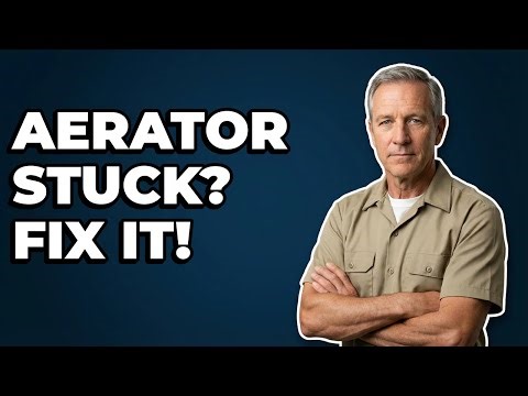 Why Can't I Unscrew My Faucet Aerator?