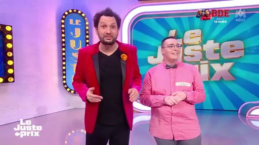 Le Juste Prix :  Éric Antoine et Vincent Piguet présentent le jeu du Tyrolien