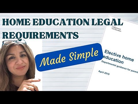 HOME EDUCATION | Getting started | Legal Requirements | Homeschooling UK