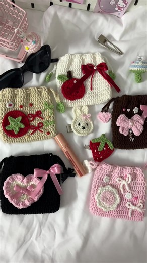 Crochet Tulip Bag: Stylish Drawstring Bag Ideas