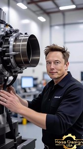 Elon Musk hard at work inside the SpaceX factory on the latest Falcon rocket engine. #spacex #spacexlaunch #spacexfalcon9 #elonmusk #aerospace #nasa #satisfying #hossdesignusa #explorer | Hoss Design USA