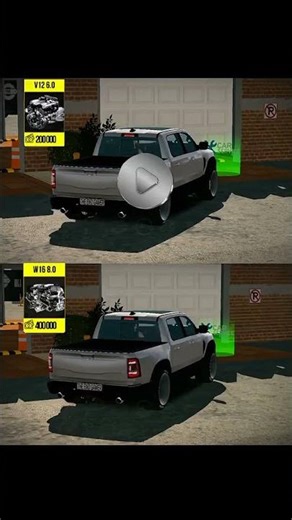 V12 vs W16 #carparkingmultiplayer #recommended #trending