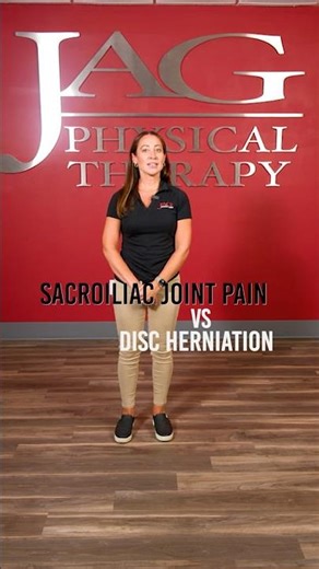 Is It SI Joint Pain or a Herniated Disc? How to Tell the Difference #backpain