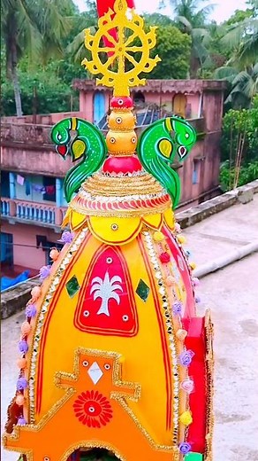 Rath making at home easy 🙏🎉#rathayatra #shorts #shortsvideo #trending #diy #craft #decoration