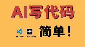 AI新物种 Vibe Coding Roo code 新手教程！