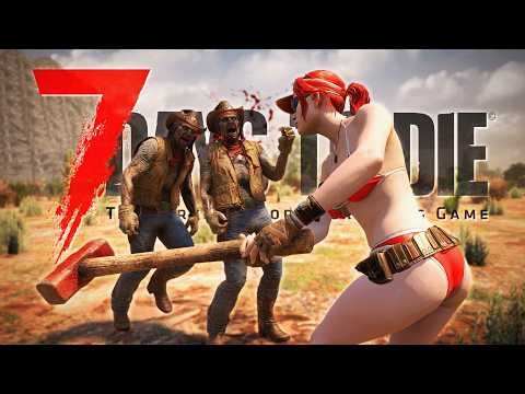 【7DTD】Ver3.0正式リリース！新たなスキンで砂漠の探索を開始したらまさかの展開に…！「7 Days to Die v3.0」実況プレイ #9