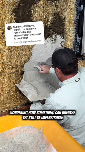 Lime Plaster on Straw Bale Walls 🗿 • #limeplaster #stawbalehouse #naturalbuilding | modernruralcivilian