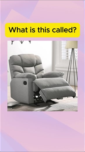 Different Types of Chairs in English