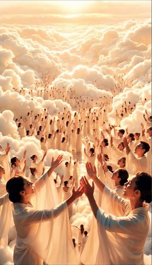 Celestial Choir in the Cloud City | Heavenly Harmony in 8K Ultra HD