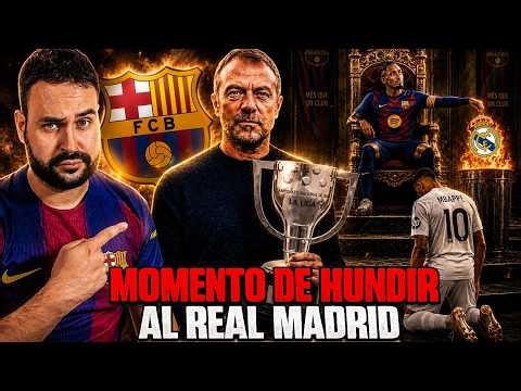 Barça has the opportunity to crush Real Madrid.