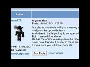 The ROBLOX Talk Forum Simulator - V2