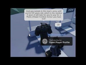 Trolling as enclave in Roblox
