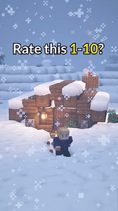 14K views · 281 reactions | Snow House Minecraft #minecraft #minecraftbuilding #minecrafttutorial | Gorillo | Facebook