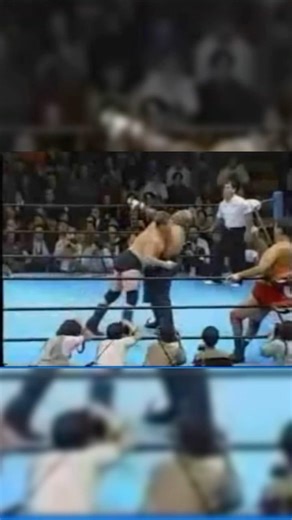 The world's softest Western Lariat: Stan Hansen, Abdullah the Butcher, Giant Baba