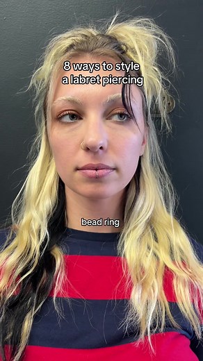 8 Stylish Ways to Wear a Labret Piercing