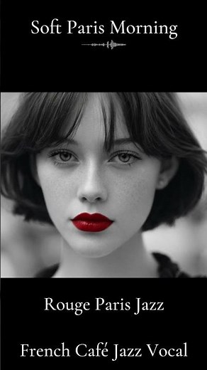 Soft Paris Morning | French Café Jazz Vocal 🎧 | Rouge Paris Jazz
