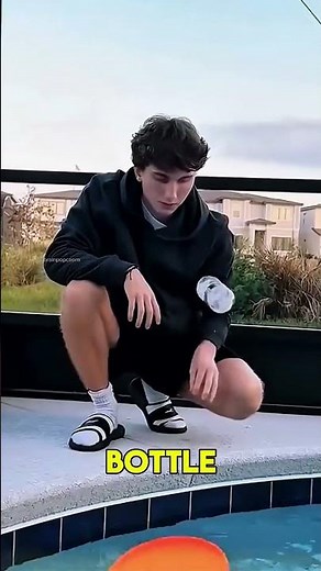 Bottle Flip Trick 🤯 Simple Method That Works!
