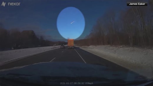7-ton asteroid lights up Midwest sky