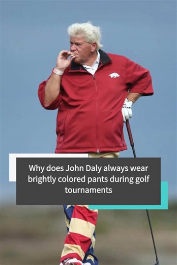 John Daly's Bold Fashion Choices In Golf Tournaments