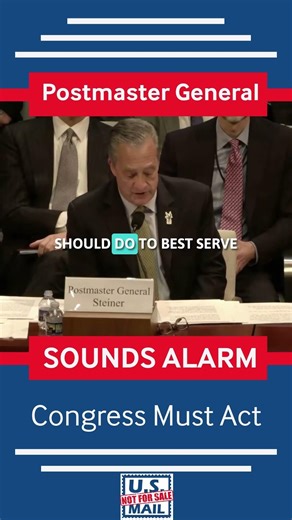 Postmaster General: USPS Out of Cash By Next Feb