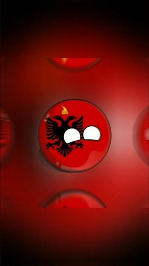 Evolution of Albania Flag