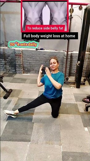 No gym? No problem. Full body fat burn #homeworkout #fitness #weightloss