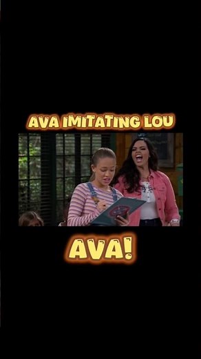 Bunk’d Ava imitating Lou #bunkd