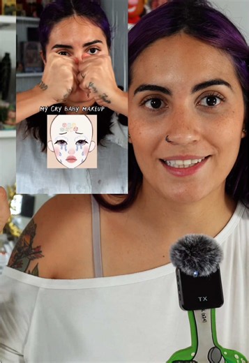 no me gusto 😭 #makeupartist #makeuptutorial #makeuptransformation #makeuptrend #crybabymakeup
